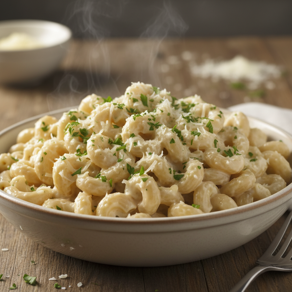 Creamy Garlic Parmesan One Pot Pasta