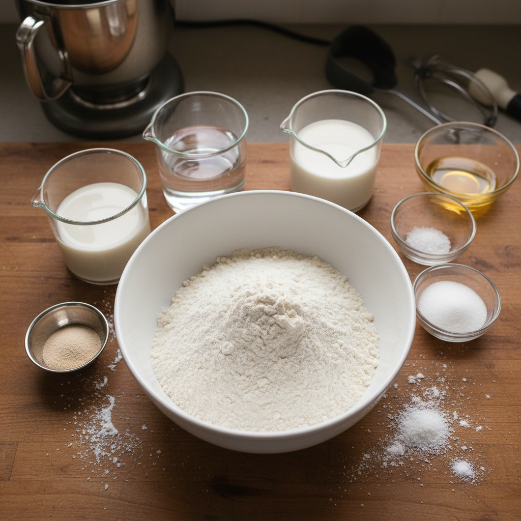 Ingredients for Pull-up Party Rolls