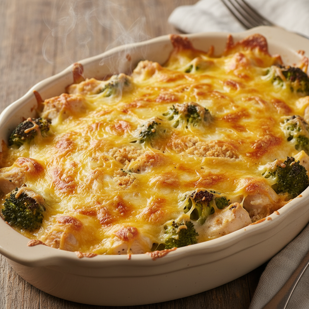 Delicious Chicken and Broccoli Casserole