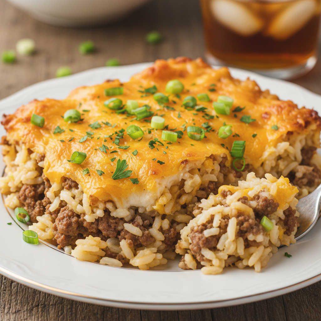 Cooking Tips for Cheesy Hamburger and Rice Casserole