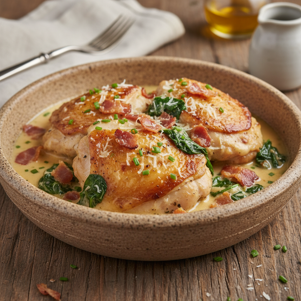 Creamy Garlic Parmesan Chicken