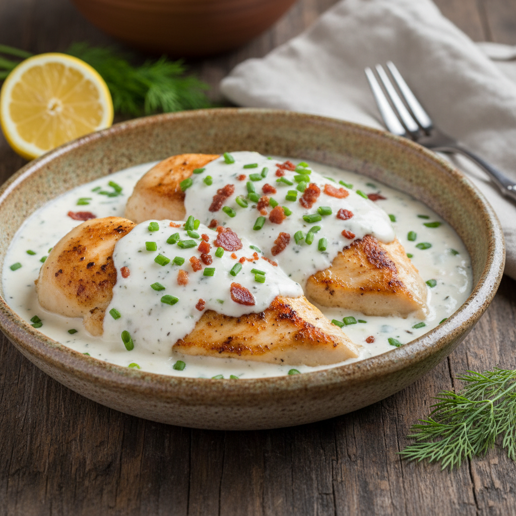 Chicken breasts prepared for cooking