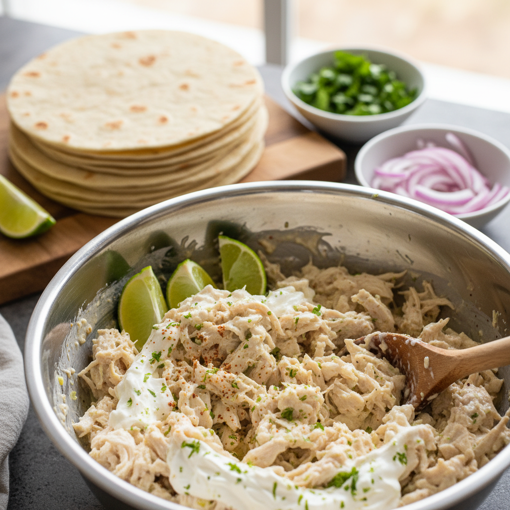 Instructions for Crispy Baked Chicken Tikitos