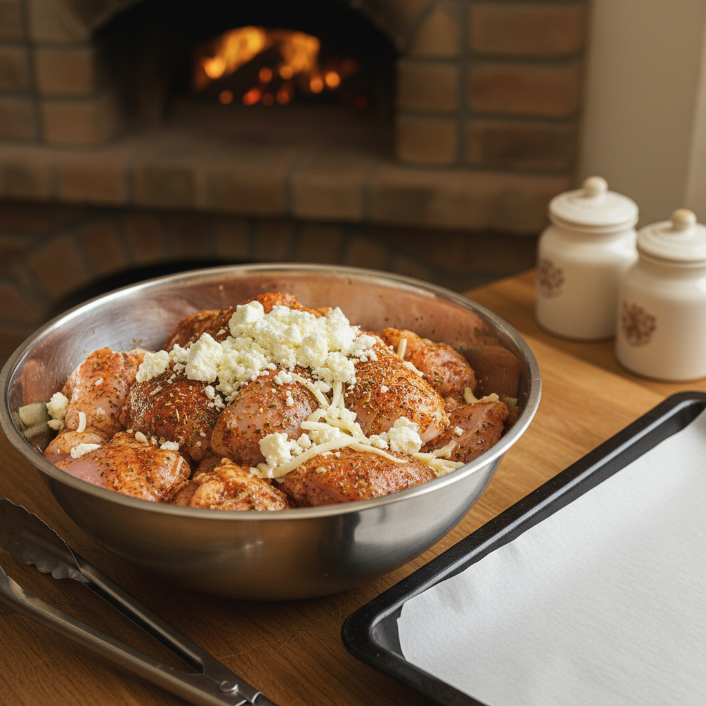 Instructions to Make Cheesy Chicken Pasta