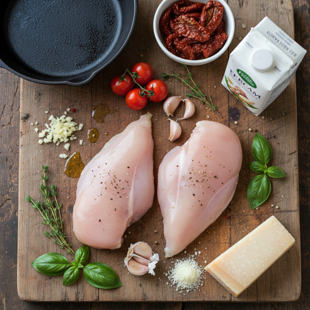 Ingredients for Marry Me Chicken