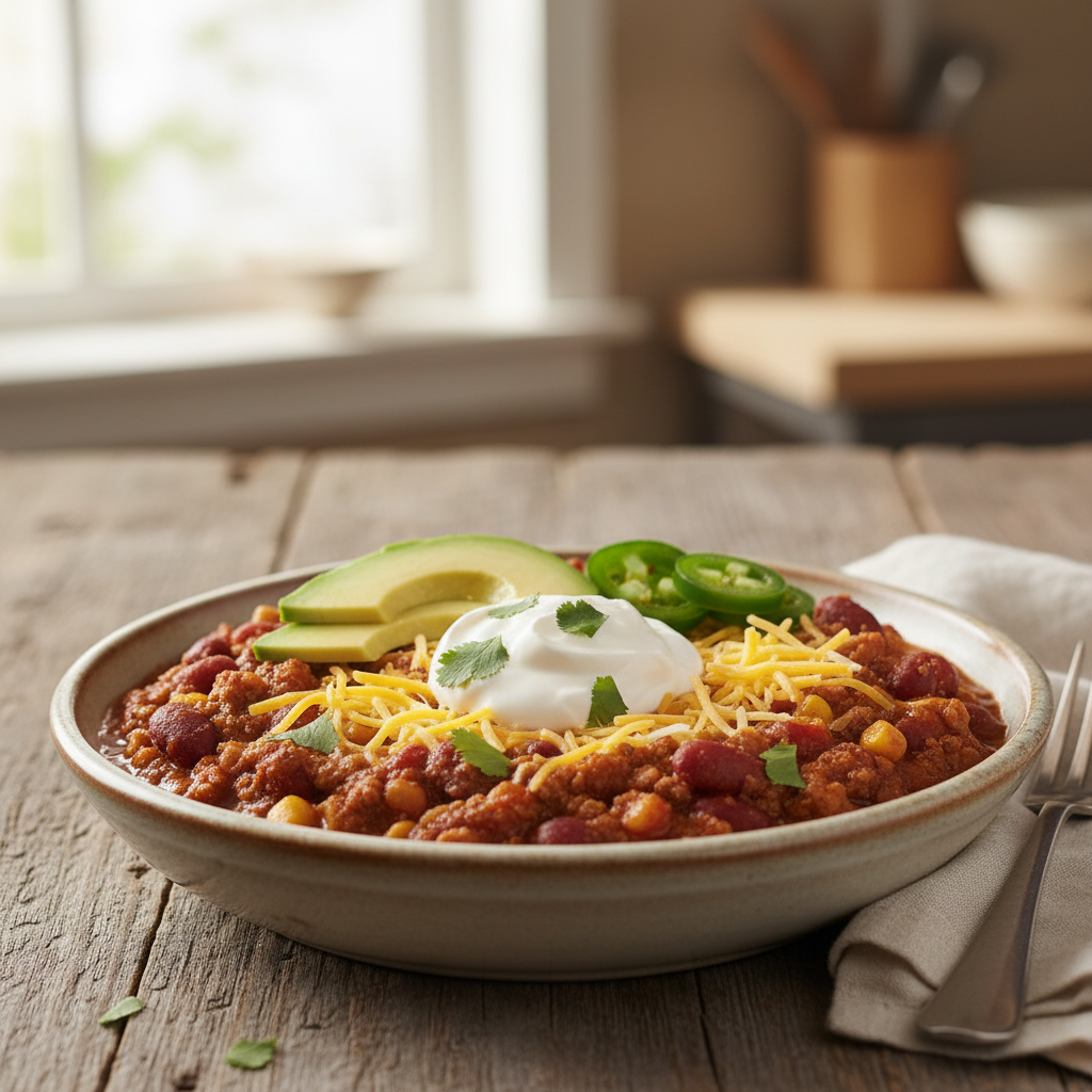Cooking Tips and Serving Suggestions for Turkey Chili