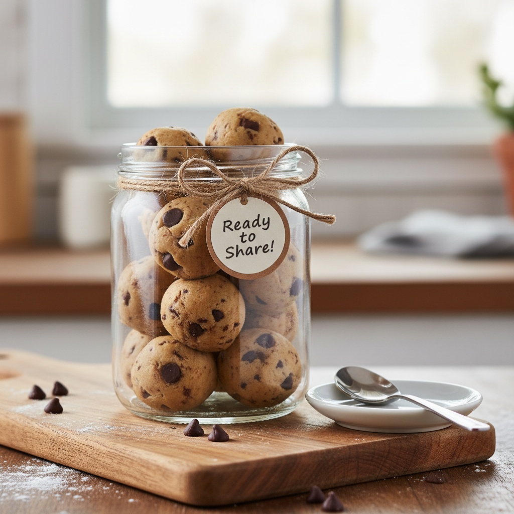 Mixing instructions for cookie dough