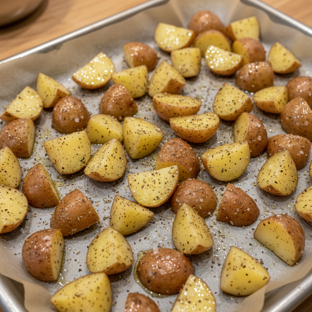 Ingredients for Roasted Potatoes