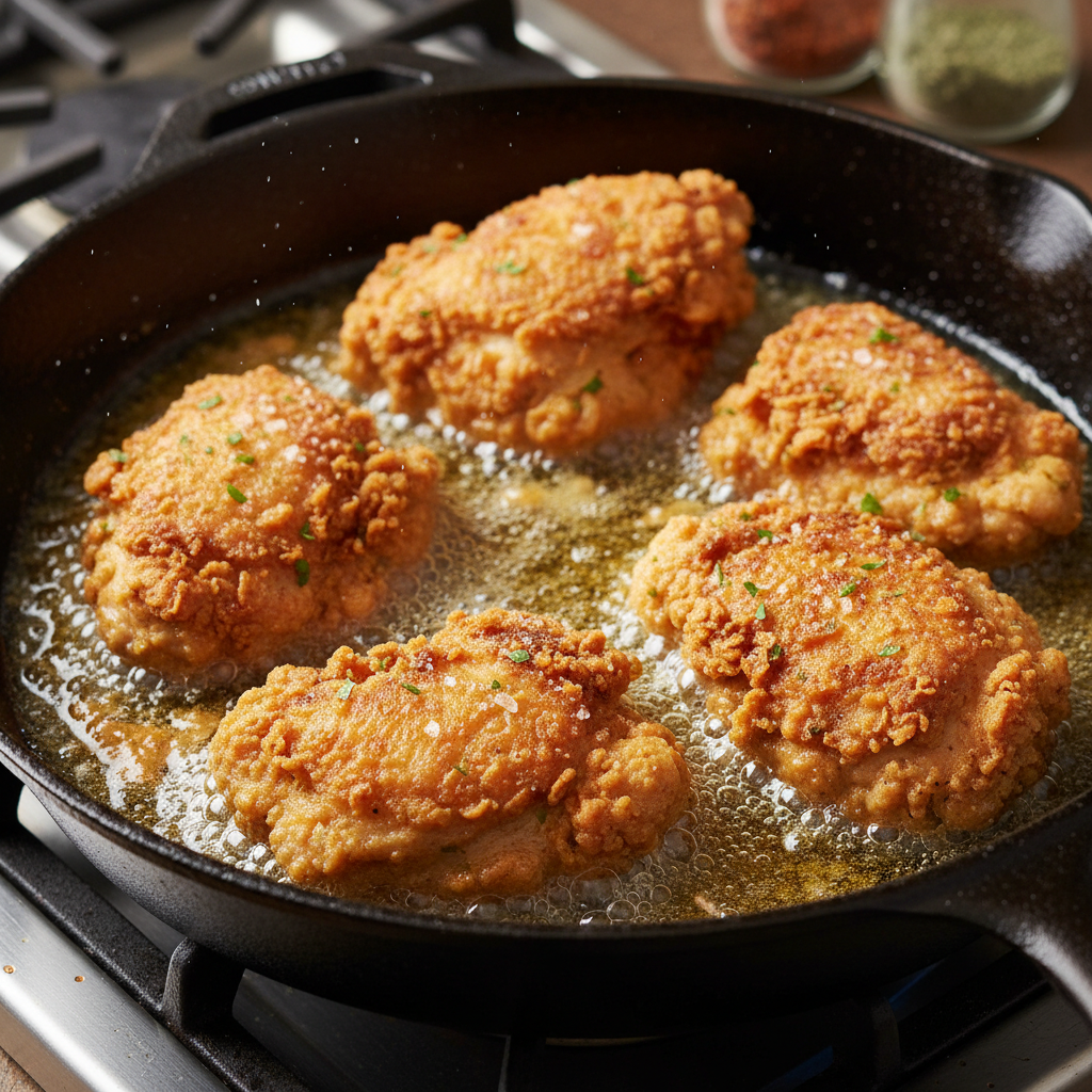 Cooking Honey Sesame Chicken