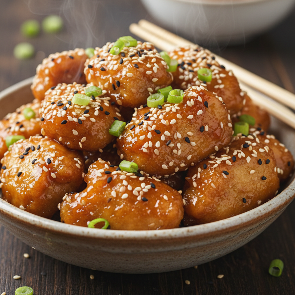 Ingredients for Honey Sesame Chicken