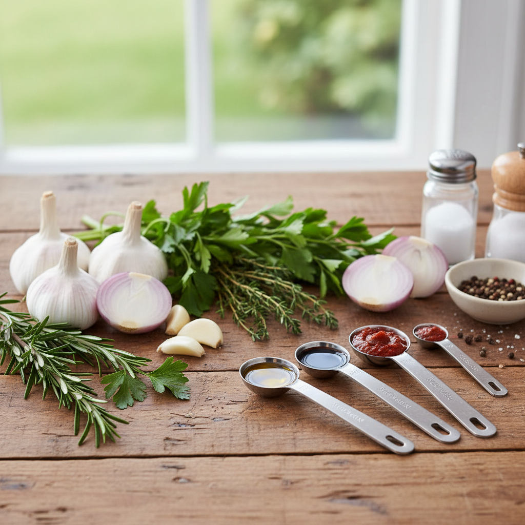 Ingredients for Chicken Marinades