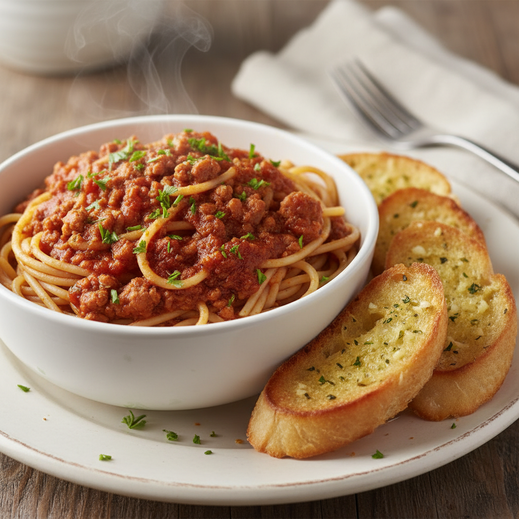 Tips and serving for Spaghetti with Ground Turkey