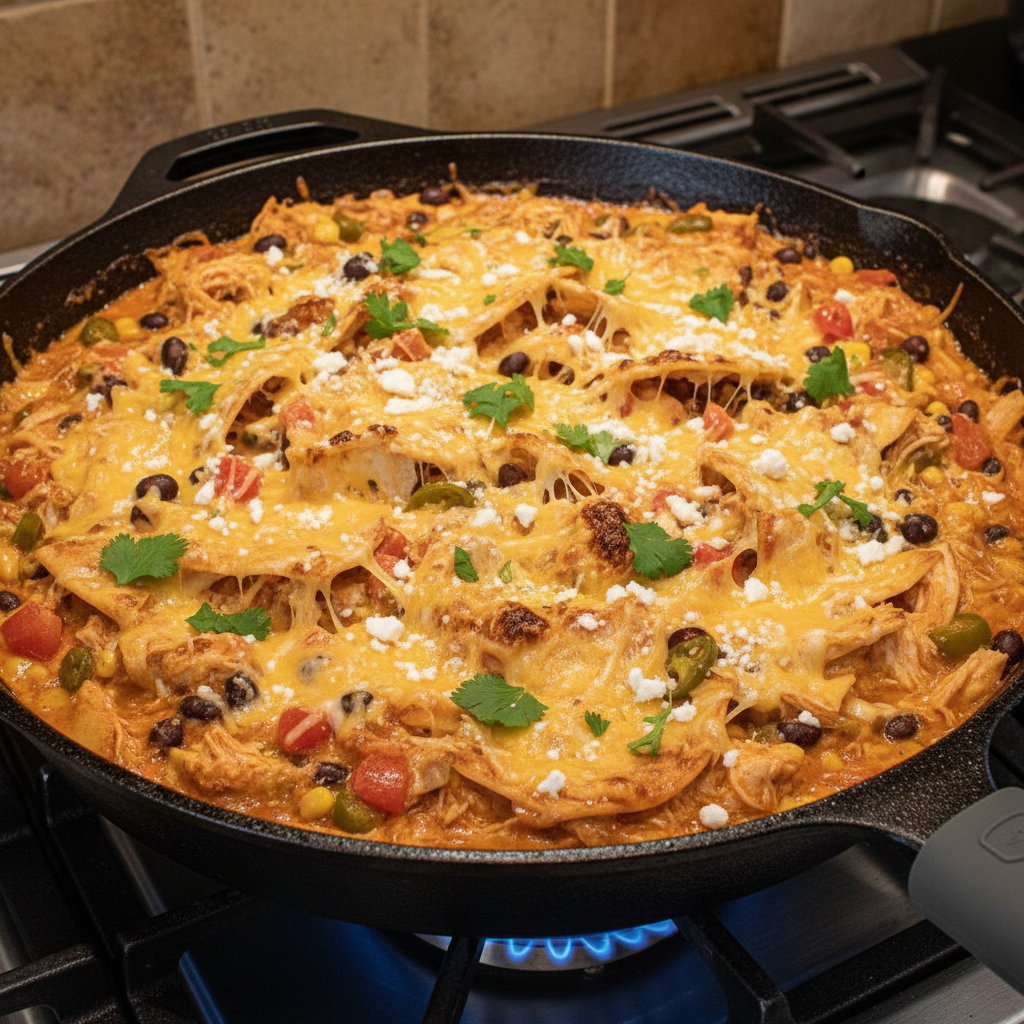 Ingredients for chicken casserole