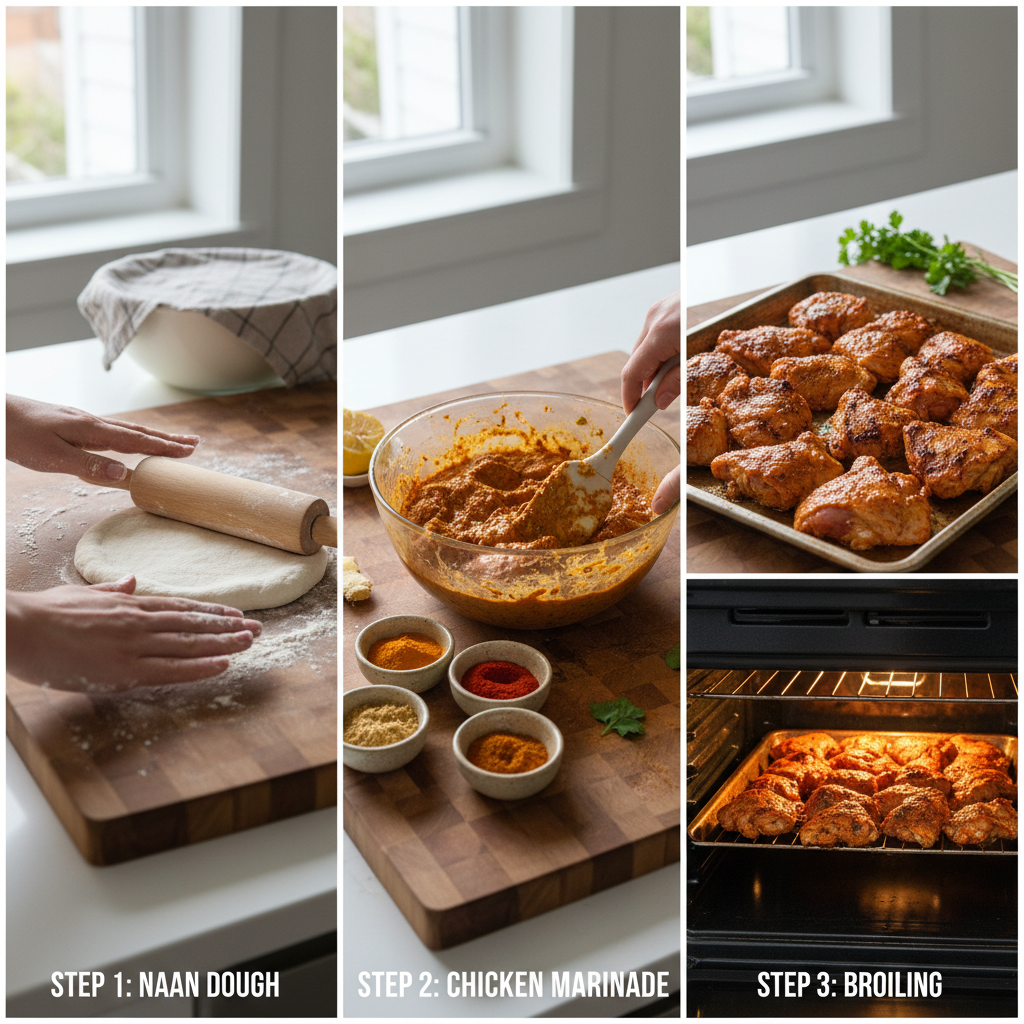 Ingredients for Butter Chicken