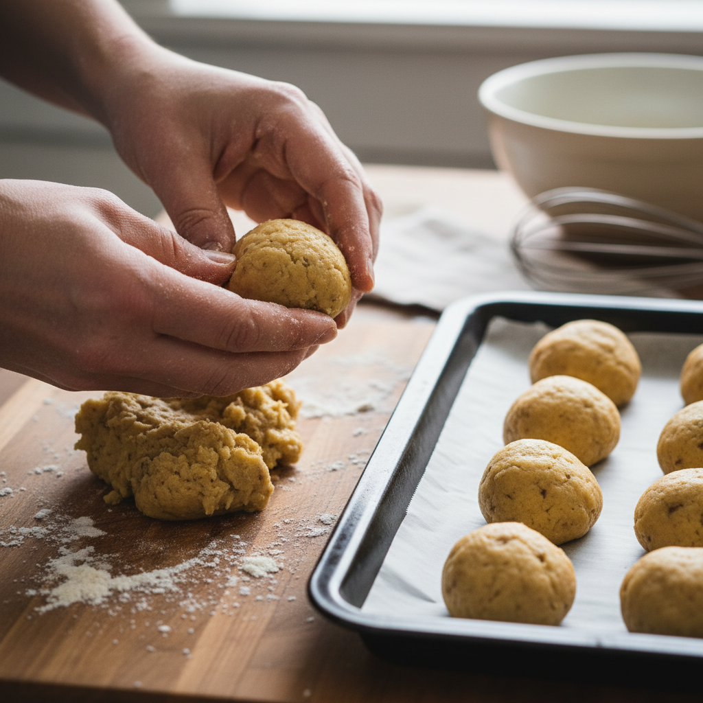 Instructions for Banana Cookies