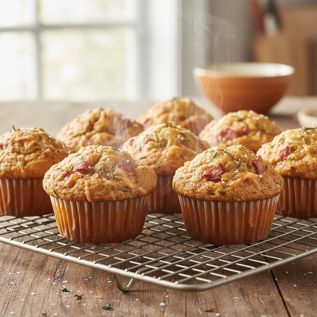 savory muffin ingredients