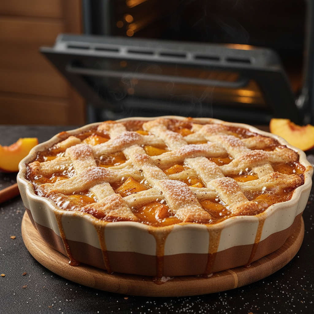No Sugar Peach Cobbler Overview
