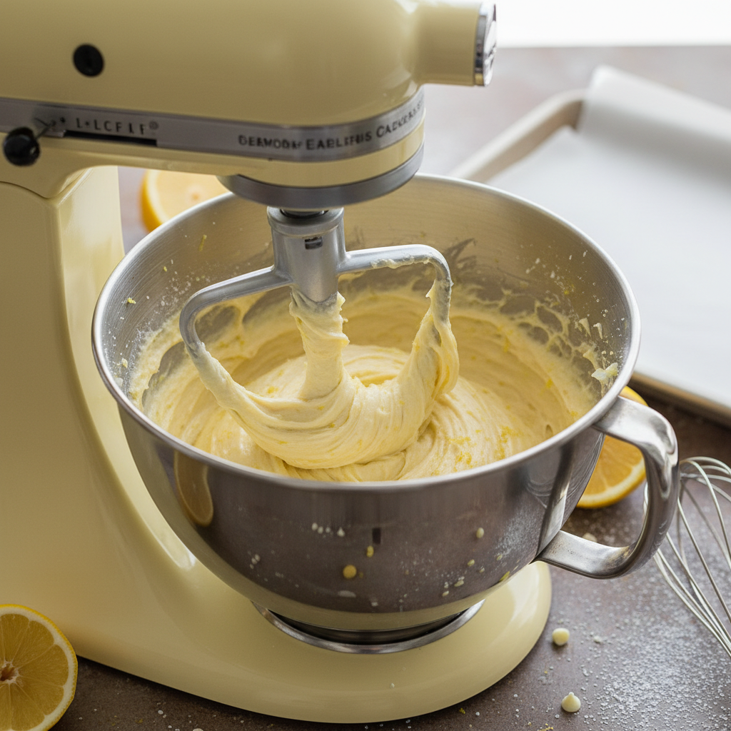 Instructions for Making Lemon Cookies