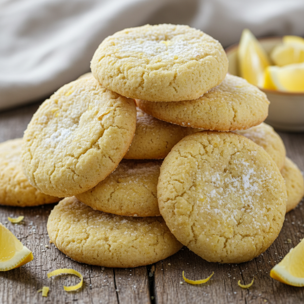 Zingy Delicious Lemon Cookies Overview