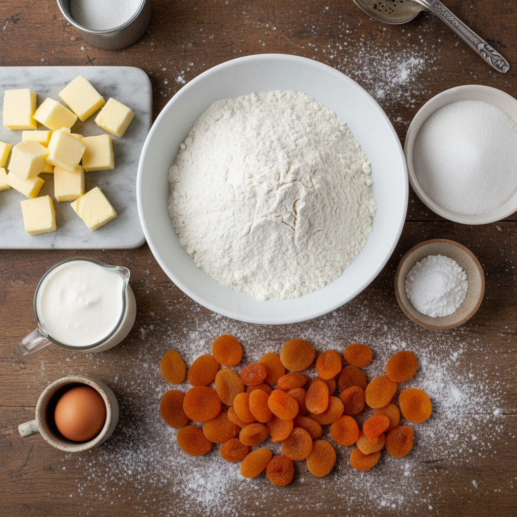 golden crispy fluffy scones