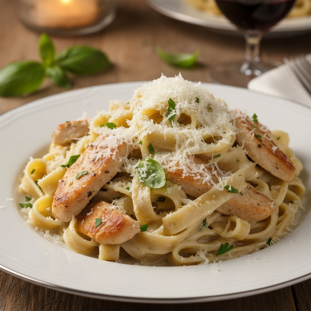 Cooking Instructions for Garlic Parmesan Chicken Pasta