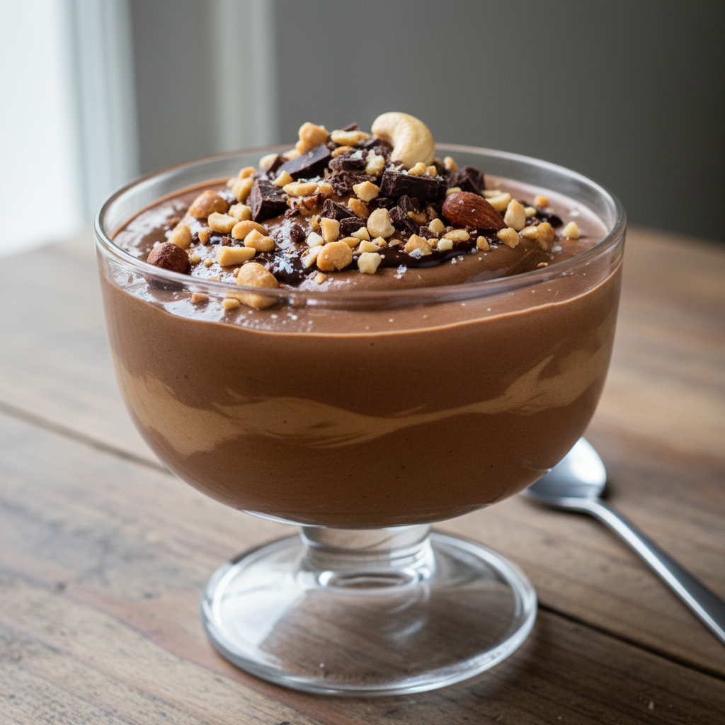 Chocolate peanut butter mousse ingredients