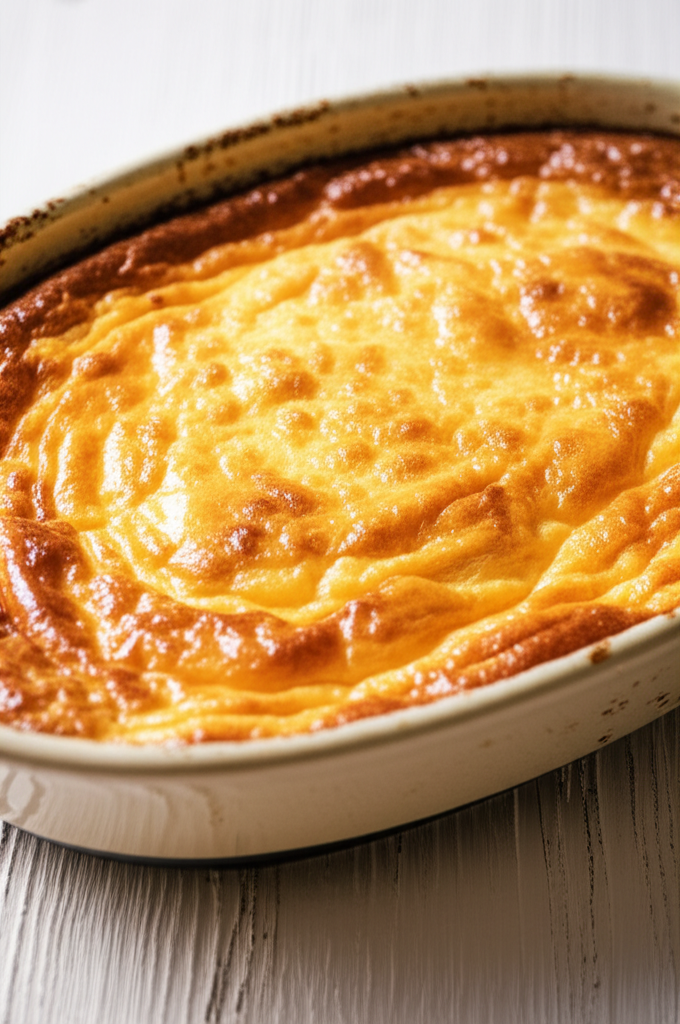 Baked Cottage Cheese Eggs fresh out of the oven