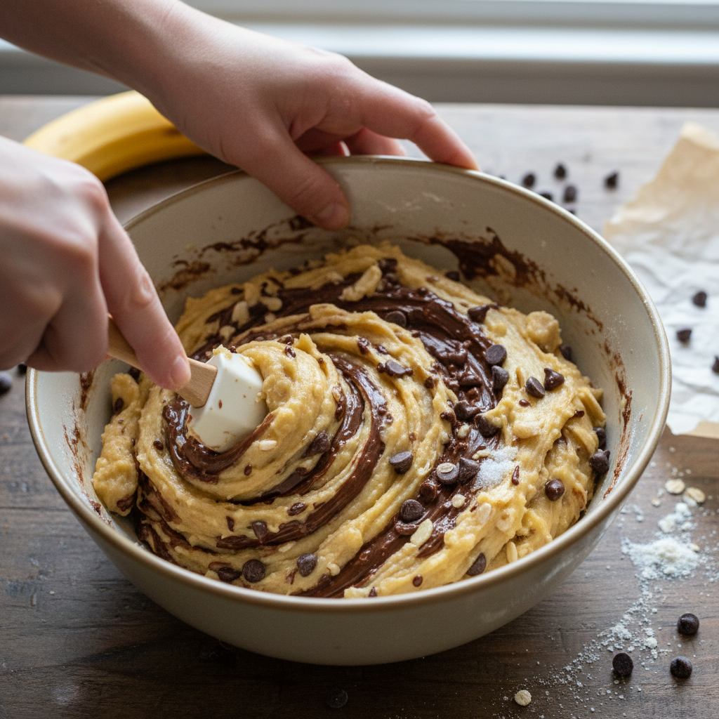How to make the best banana chocolate chip cookies