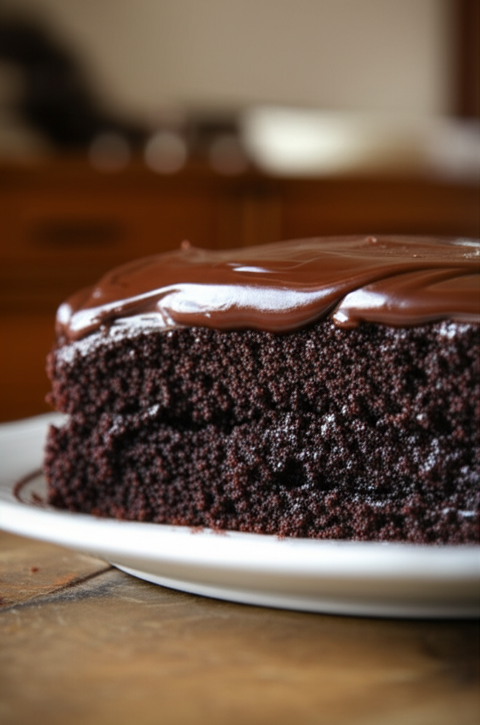 Delicious Buttermilk Chocolate Cake