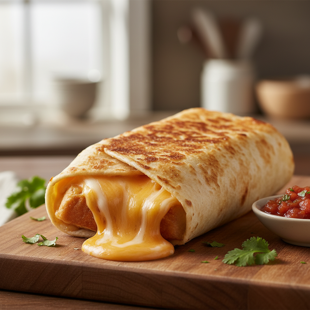 Grilled Cheese Burrito Overview