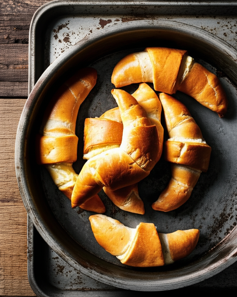 Cheesecake Crescent Rolls arranged beautifully on a plate