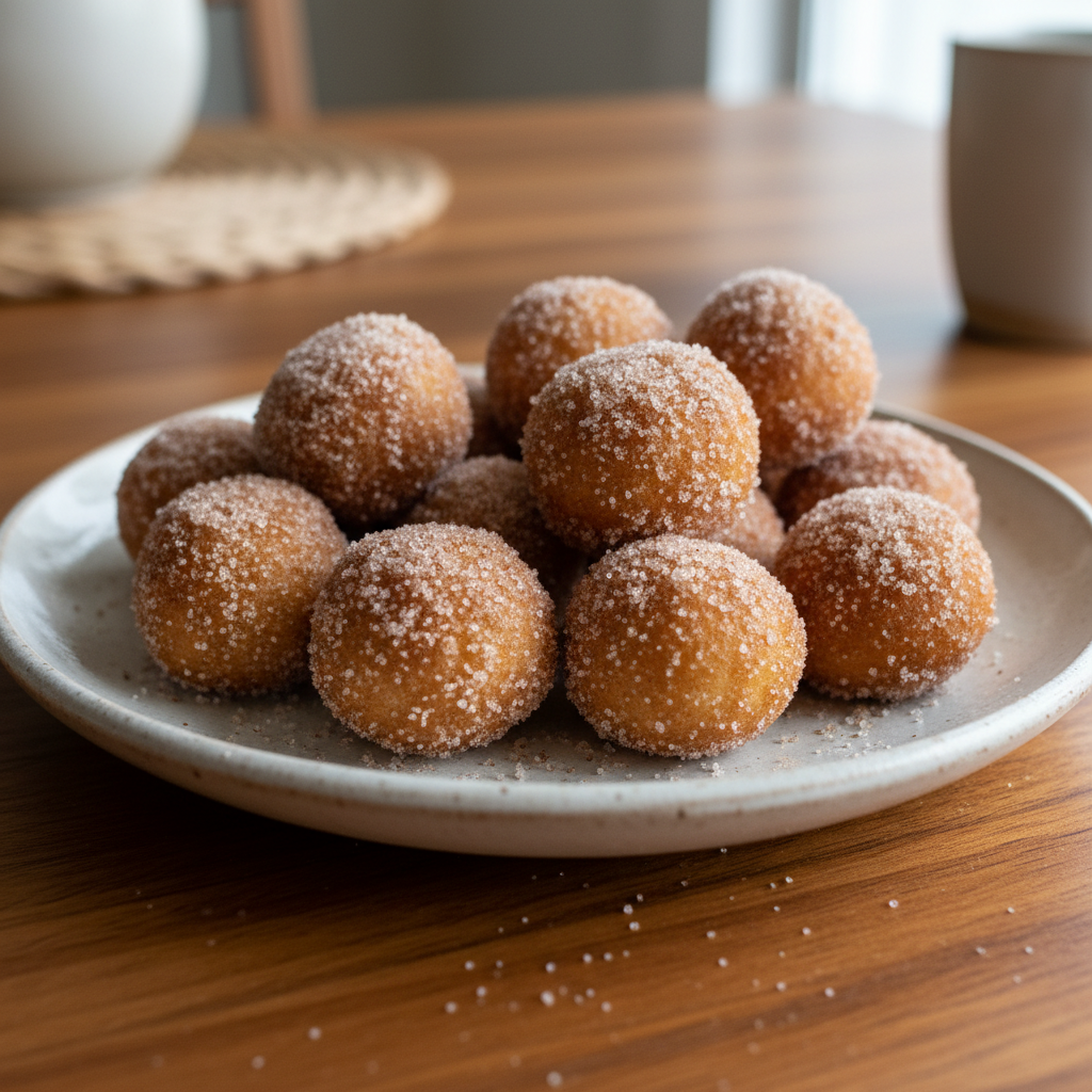 Serving churros poppers with dipping sauces