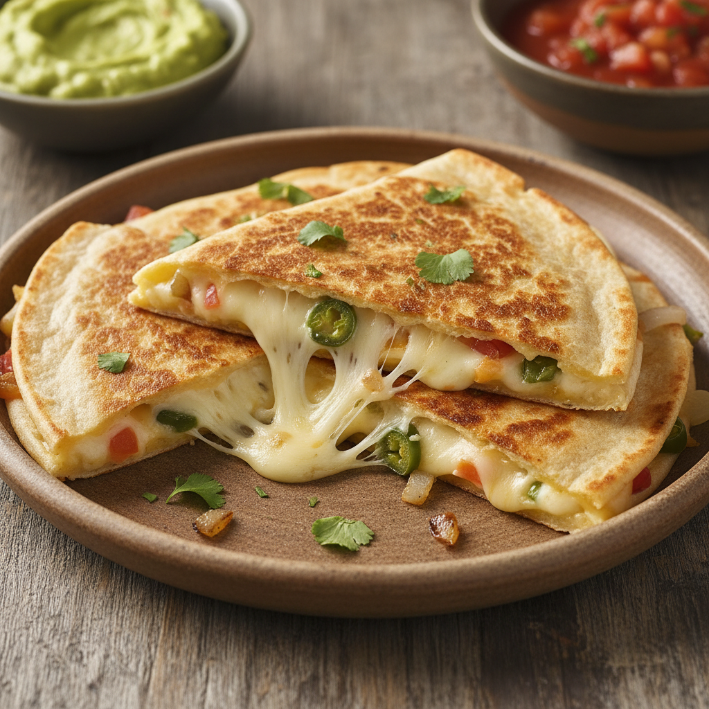 Cooking tips for cheesy and crispy beef quesadilla