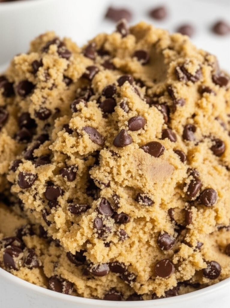 Edible Chocolate Chip Cookie Dough