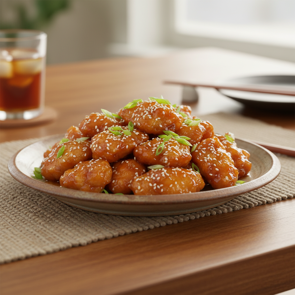 Serving suggestions and storage for Orange Chicken
