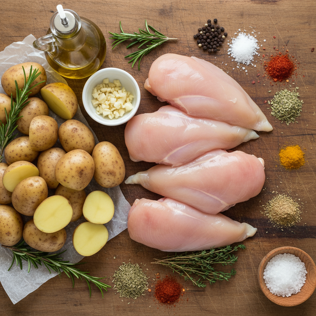 Ingredients for Teriyaki Chicken