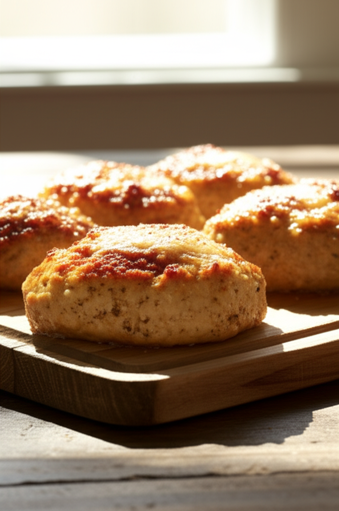 Garlic Parmesan Chicken Meatloaves