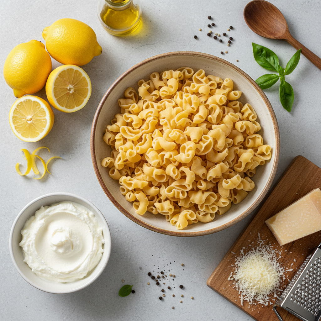 Ingredients for Summertime Pasta