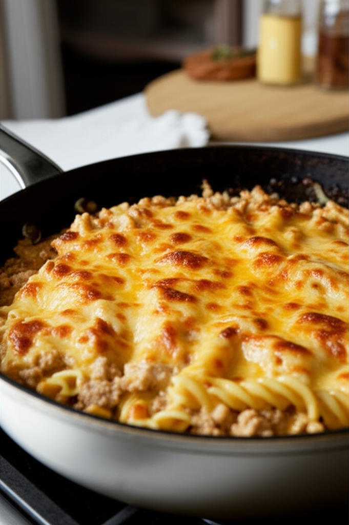 Ground Turkey Pasta Dish