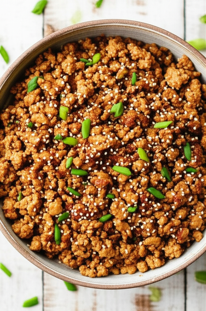 Korean style ground turkey ingredients