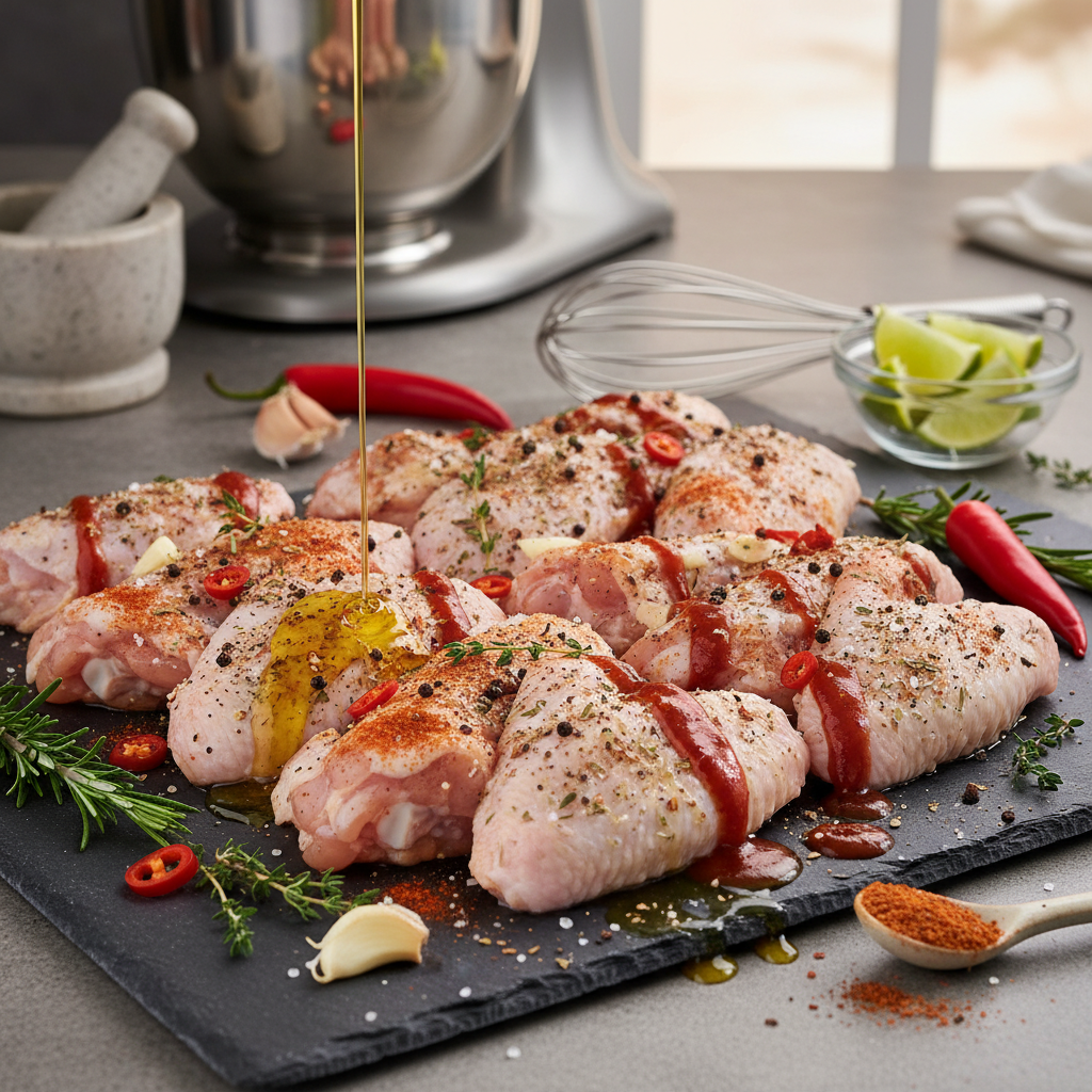 Ingredients for Chicken Wings