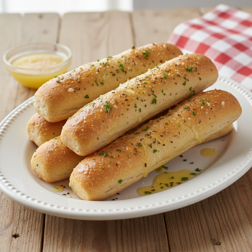 Served Olive Garden Breadsticks