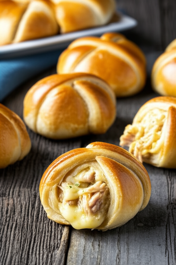 Chicken Stuffed Crescent Rolls introduction image