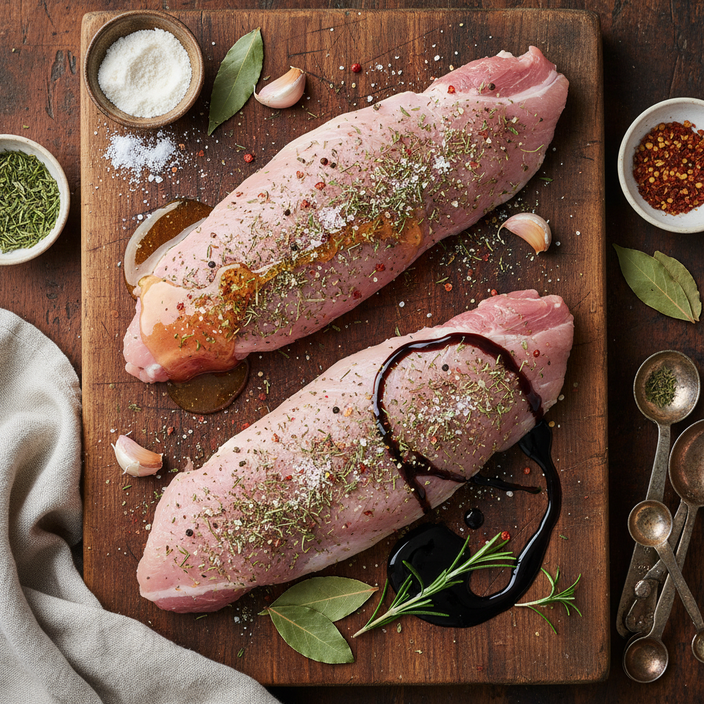 Ingredients for Slow Cooker Pork Tenderloin