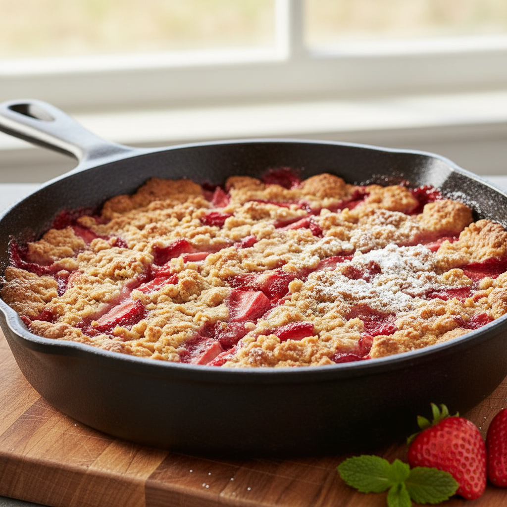 Strawberry Crumb Bars Overview