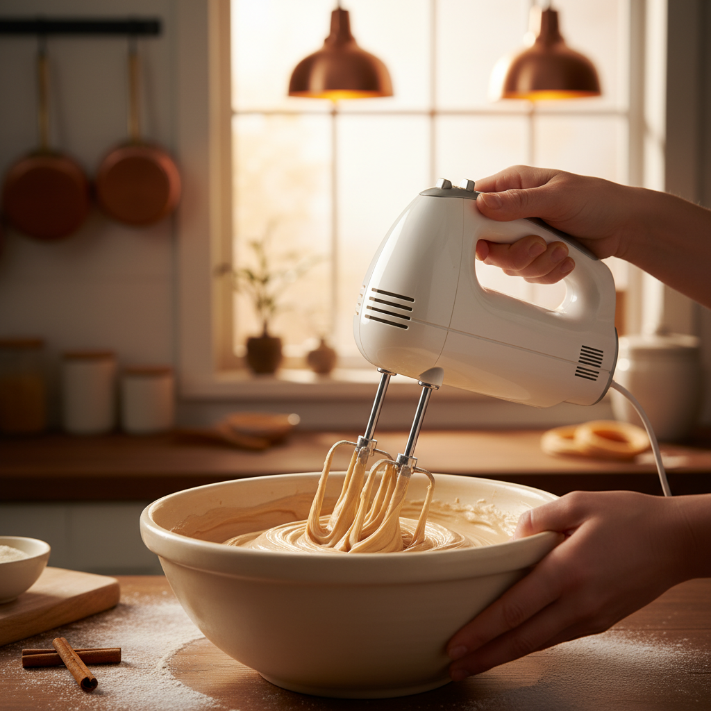 Ingredients for churro bites on a table