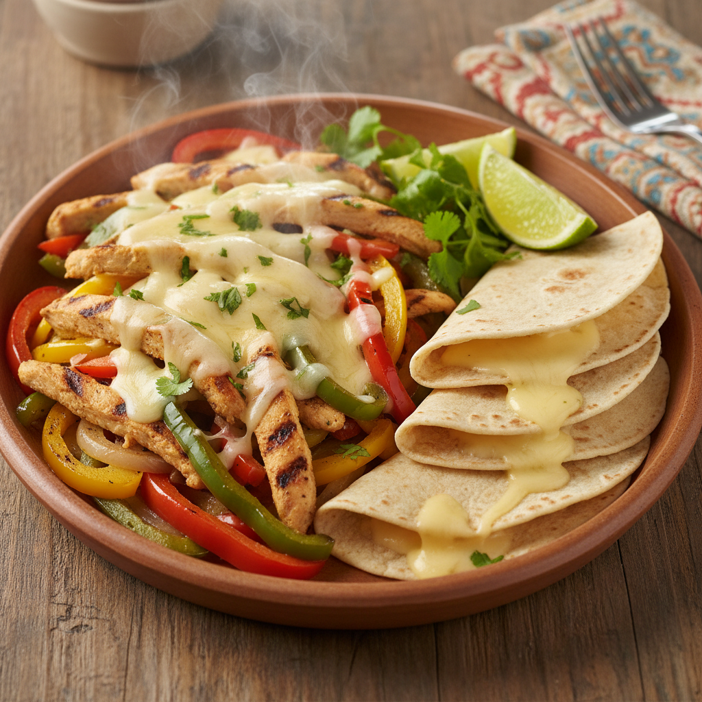 Marinated chicken strips coated evenly with spices